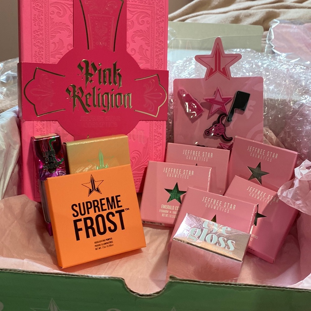 Jeffree Star eye frost liquid star shadow threesome mini